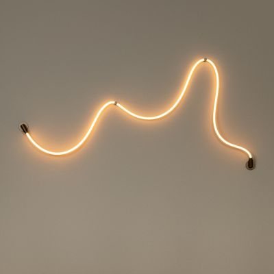 Lucide JANDERIN - Wall light - LED Dim. - CCT - 1x48W 2200K/3300K - Hand Wave Sensor - Champagne Color - Vibes